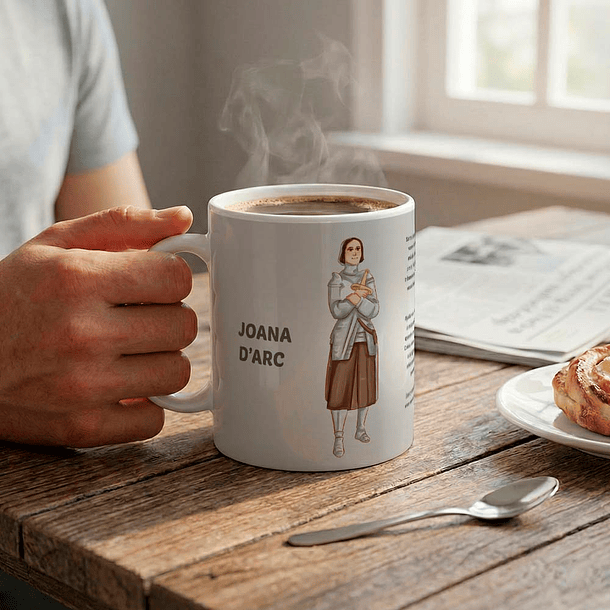 Caneca de Joana D'Arc 2