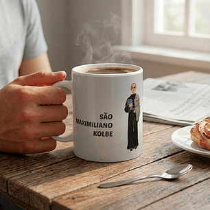 Taza de San Maximiliano Kolbe