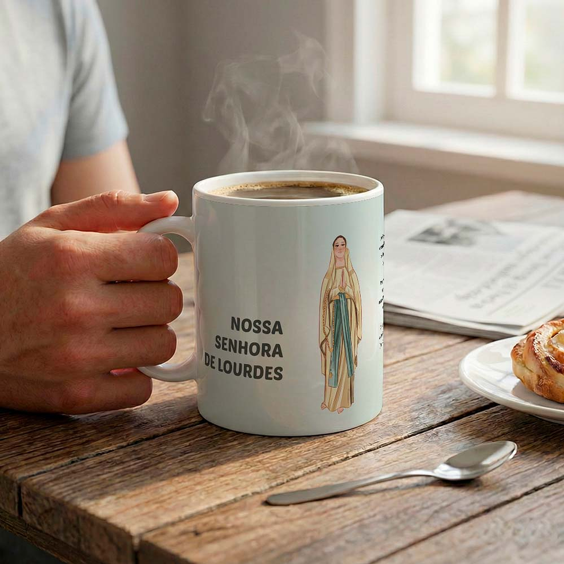 Caneca de Nossa Senhora de Lourdes 2