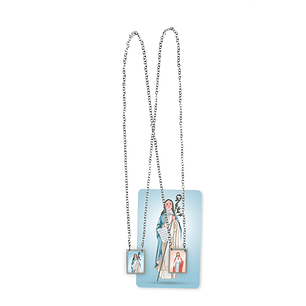 Saint Beatrice Stainless Steel Scapular