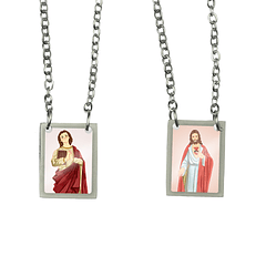 Scapulaire en acier de Saint Jean l'Évangéliste