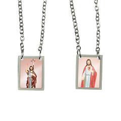 Scapulaire en acier de Saint Jean Baptiste