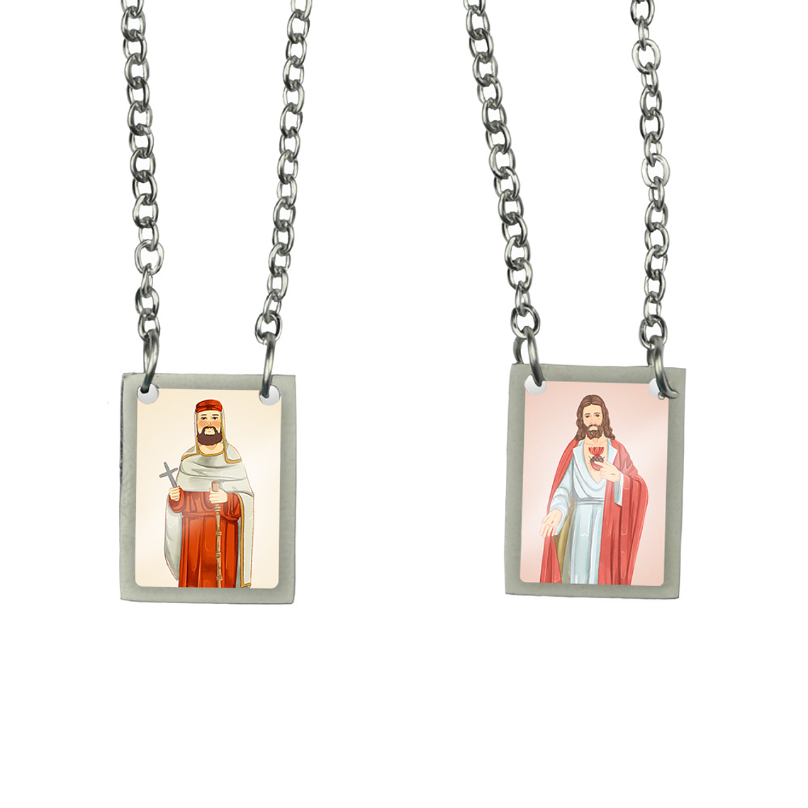 Escapulario de acero de San Juan de Brito 1