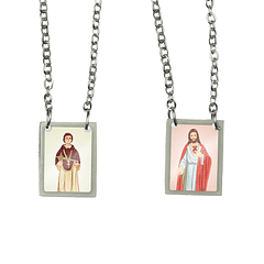 Scapulaire en acier de Saint Charles