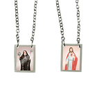 Saint Clare of Assisi Stainless Steel Scapular 1