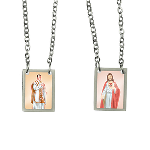 Scapulaire en acier de Saint Claude