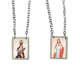 Our Lady of the Conception Stainless Steel Scapular