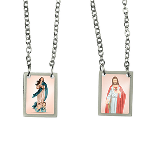 Our Lady of the Conception Stainless Steel Scapular