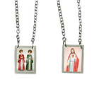 Saint Cosmas and Damian Stainless Steel Scapular 1