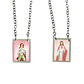 Saint Christina Stainless Steel Scapular - thumbnail 1