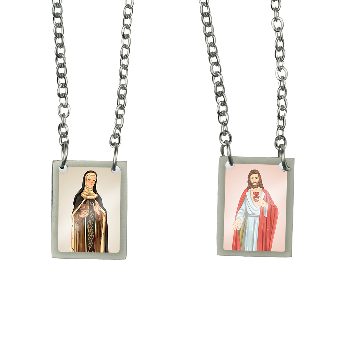 Escapulário de aço de Santa Edwiges 1