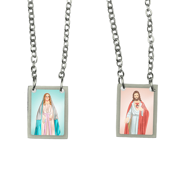 Escapulario de acero de Nuestra Señora de la Encarnación 1