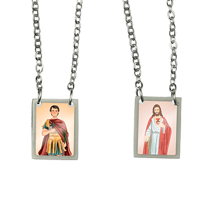 Saint Expeditus Stainless Steel Scapular