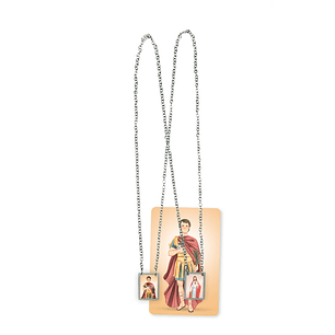Saint Expeditus Stainless Steel Scapular