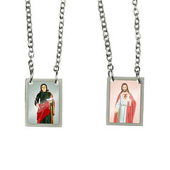 Escapulario de acero de San Faustino