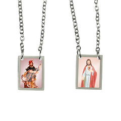 Saint Hubert Stainless Steel Scapular
