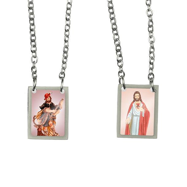 Escapulario de acero de San Huberto 1