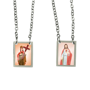 Saint Helena Stainless Steel Scapular