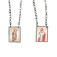 Saint Isidore of Seville Stainless Steel Scapular - thumbnail 1