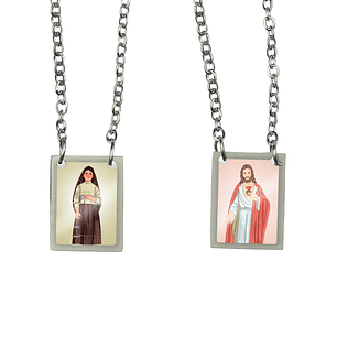 Saint Jacinta Stainless Steel Scapular