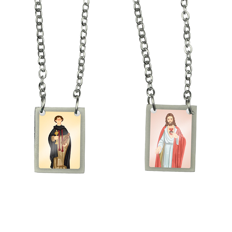 Escapulário de aço de Santo Jacinto 1