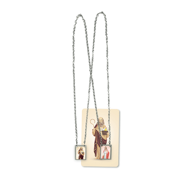 Saint Joachim Stainless Steel Scapular 2