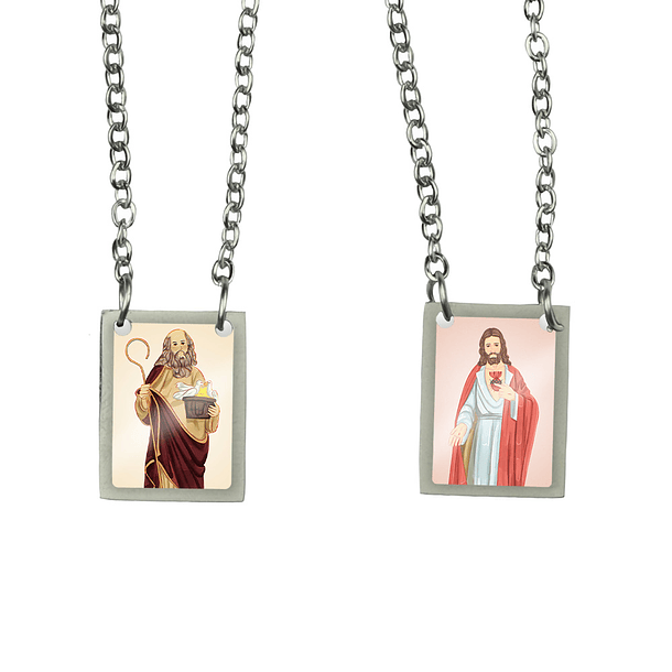 Saint Joachim Stainless Steel Scapular 1