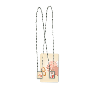 Wedding Stainless Steel Scapular