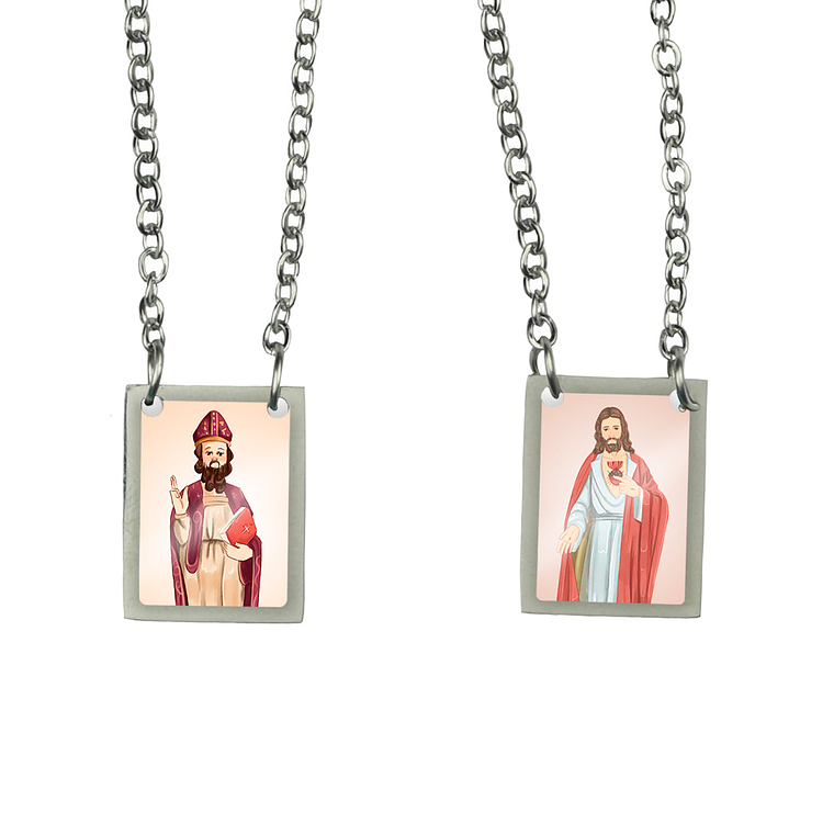 Steel scapular of Saint Nicholas 1