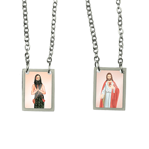 Saint Onuphrius Stainless Steel Scapular