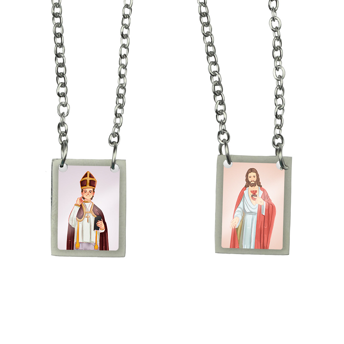 Scapulaire en acier de Saint Ovide 1