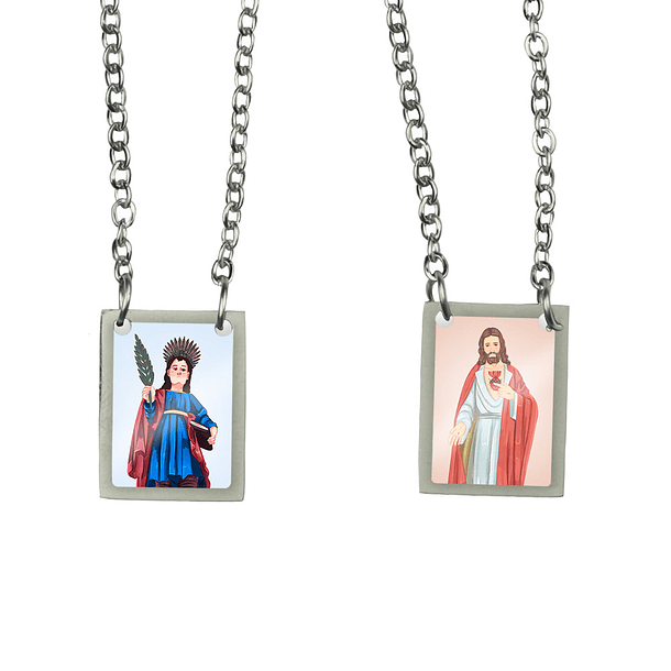 Steel scapular of Saint Pelagius de Carvalhal 1