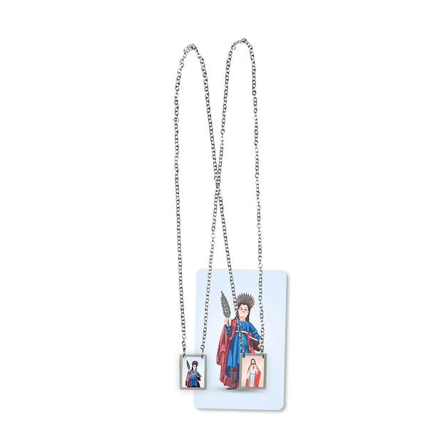 Steel scapular of Saint Pelagius de Carvalhal 2