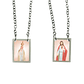 Our Lady Pilgrim Stainless Steel Scapular - thumbnail 1