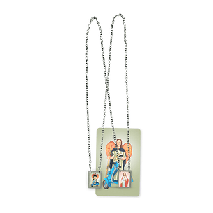 Saint Raphael Stainless Steel Scapular