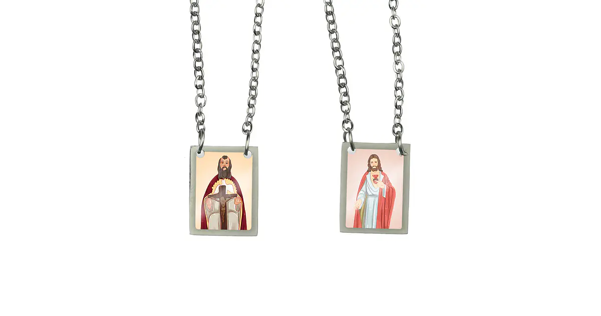 Holy Trinity Stainless Steel Scapular