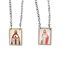 Scapulaire en acier de la Sainte Trinité