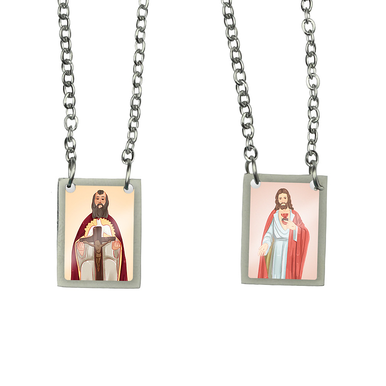 Scapolare in acciaio della Santissima Trinità 1