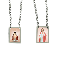 Scapulaire en acier du Saint Christ