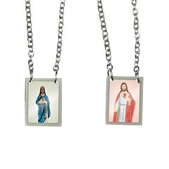 Scapulaire en acier de Sainte Sara