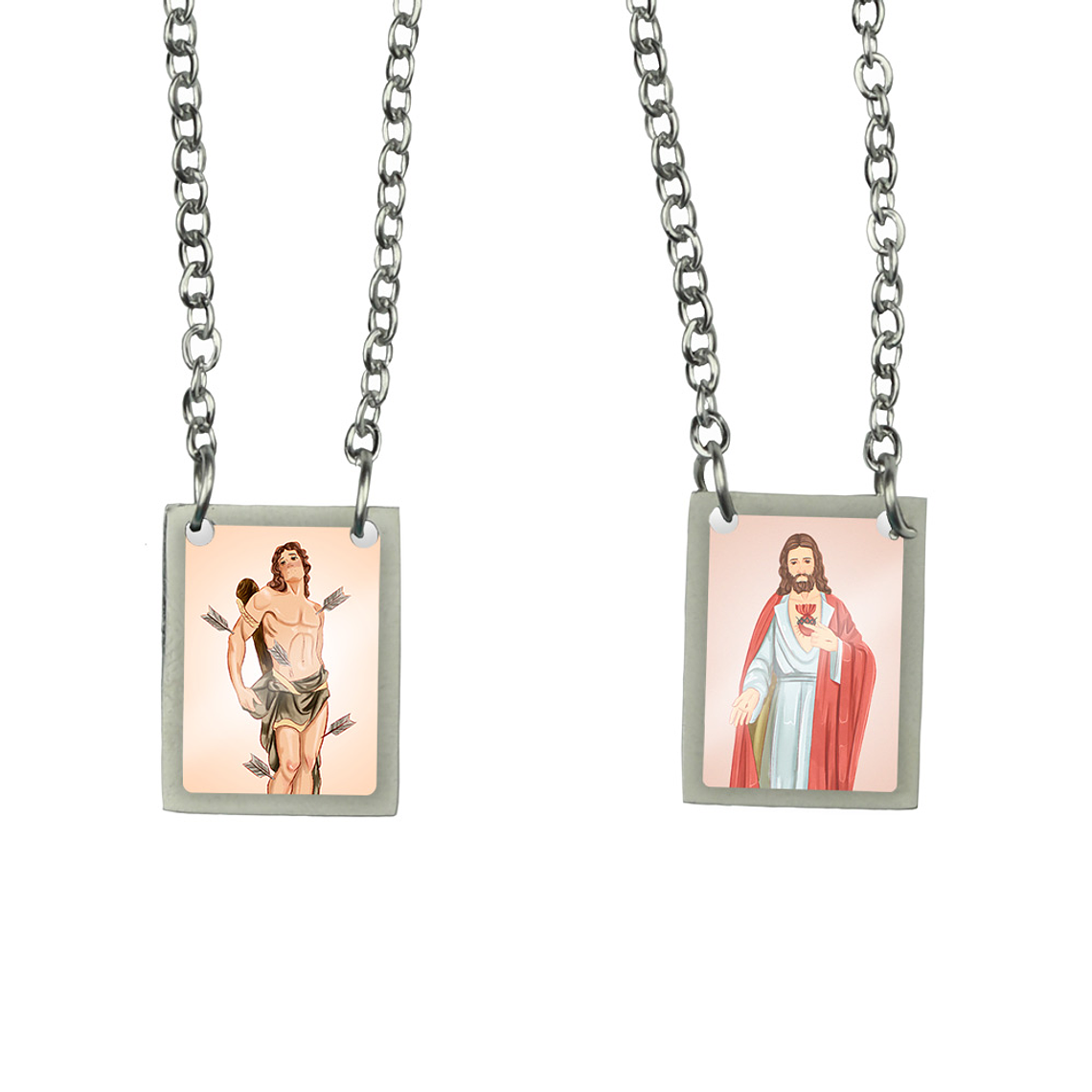 Escapulario de acero de San Sebastián 1