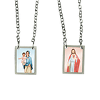 Escapulário de aço de Nossa Senhora da Alegria 1