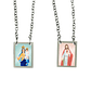 Escapulario de acero de Nuestra Señora del Alivio - Miniatura 1
