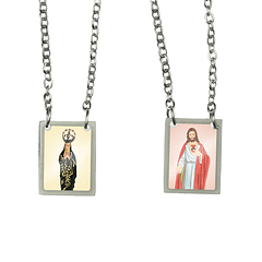 Escapulario de acero de Nuestra Señora de las Angustias