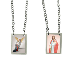 Escapulario de acero de Nuestra Señora de la Anunciación