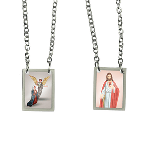 Escapulário de aço de Nossa Senhora da Anunciação