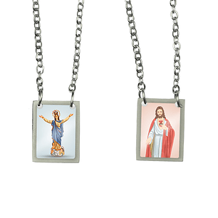 Escapulário de aço de Nossa Senhora do Ar