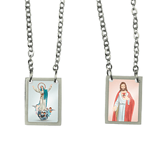 Scapolare in acciaio di Nostra Signora dell'Assunzione