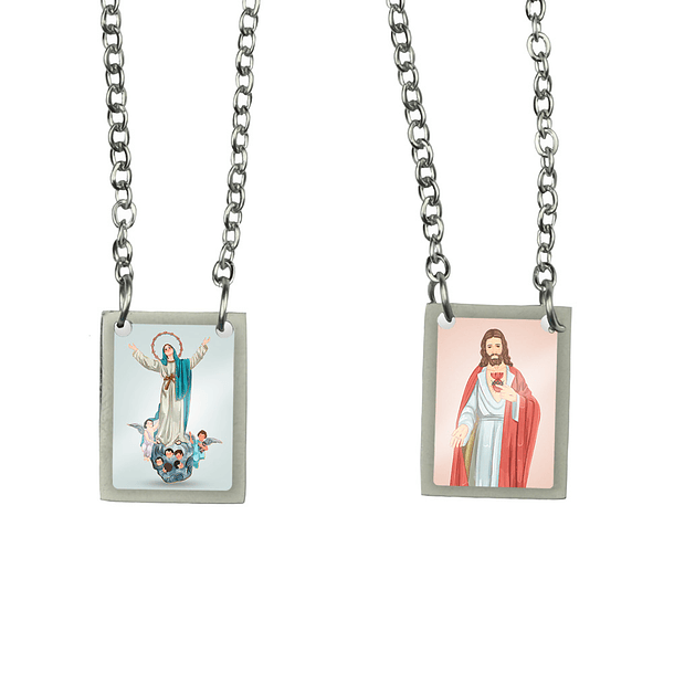 Scapulaire en acier de Notre-Dame de l'Assomption 1