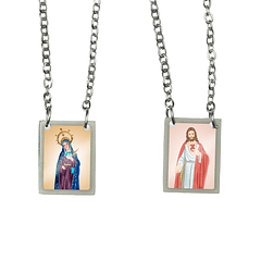 Our Lady of Sorrows Stainless Steel Scapular